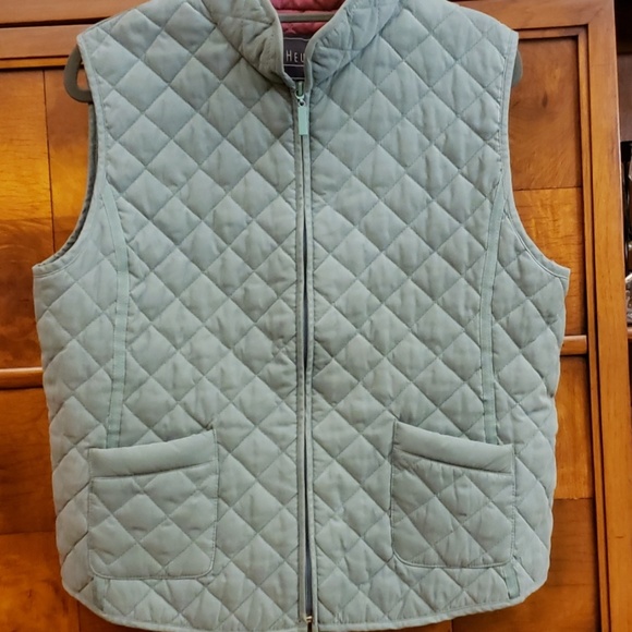 Van Heusen Green Vest Size Mefium - Picture 4 of 8
